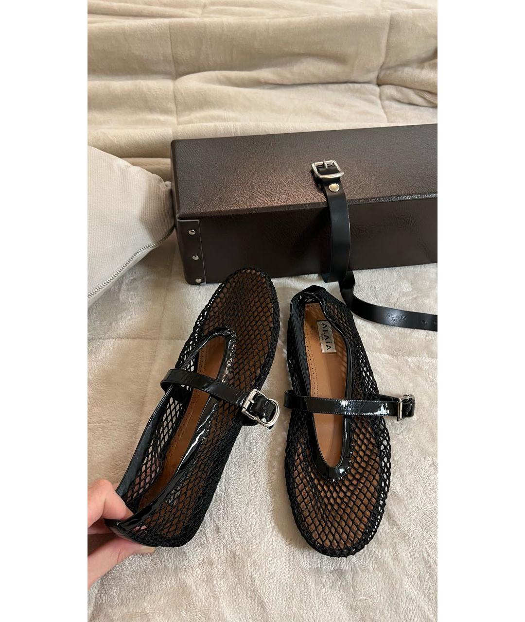 ALAIA Черные балетки, фото 7