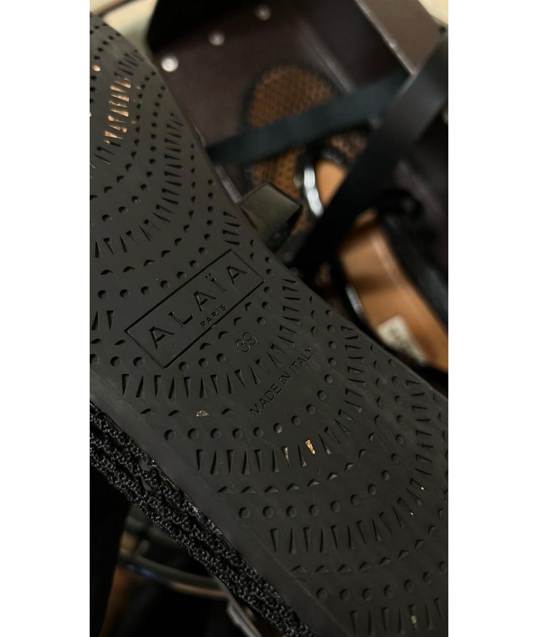 ALAIA Черные балетки, фото 8