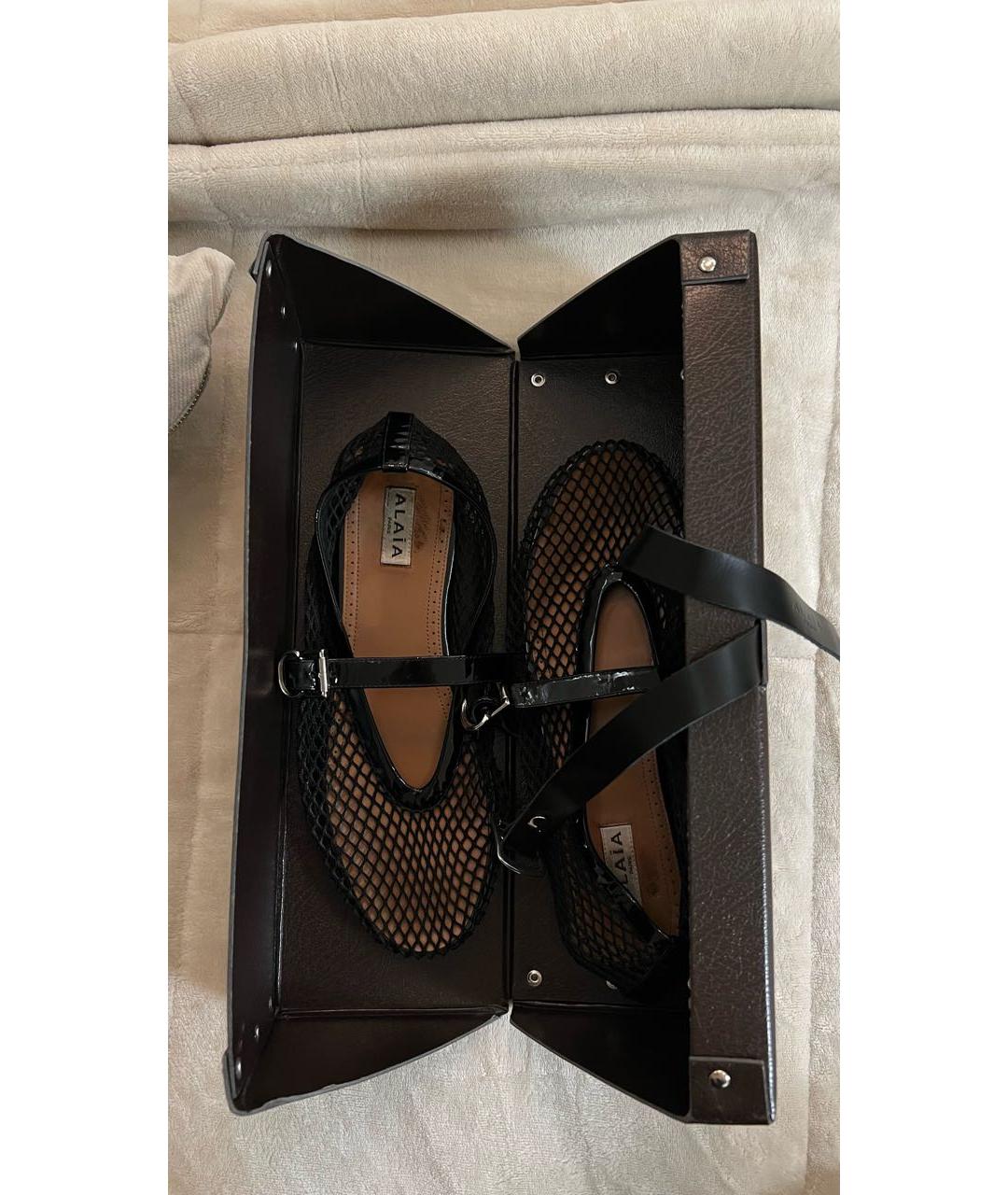ALAIA Черные балетки, фото 3