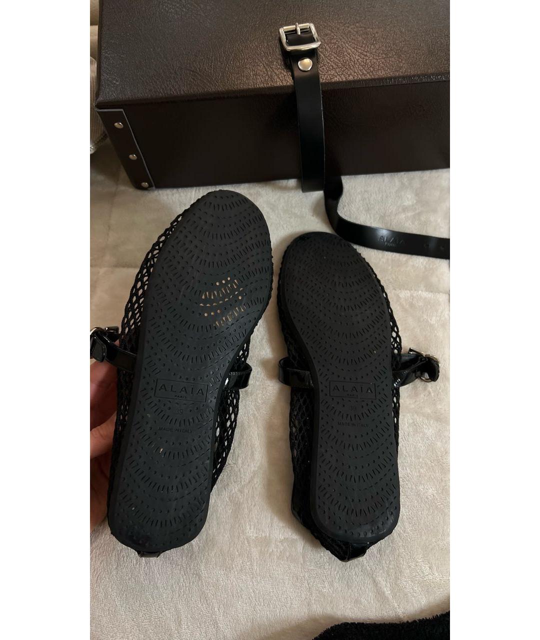 ALAIA Черные балетки, фото 4