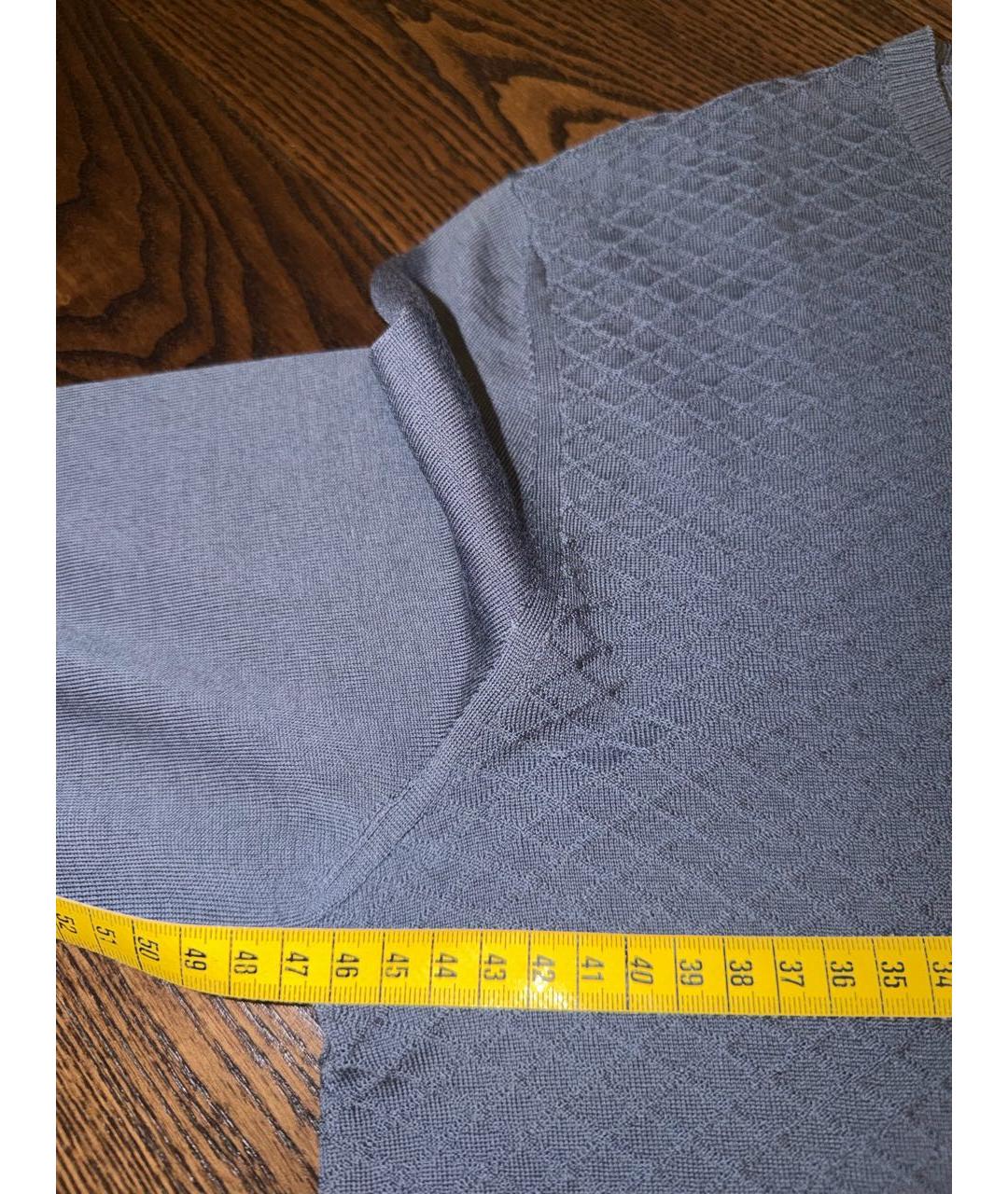 GUCCI Серый шерстяной джемпер / свитер, фото 4