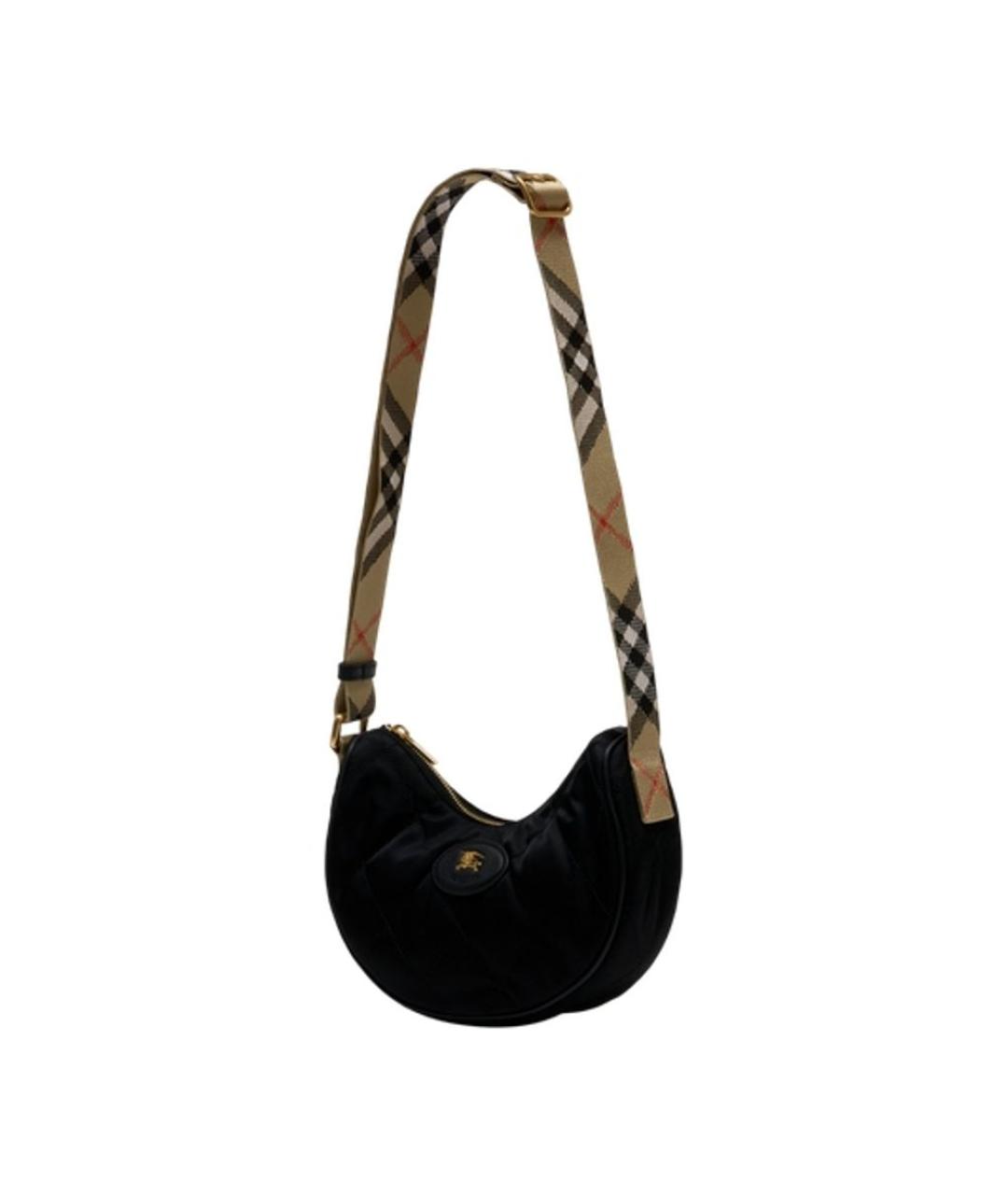 BURBERRY Черная сумка через плечо, фото 2