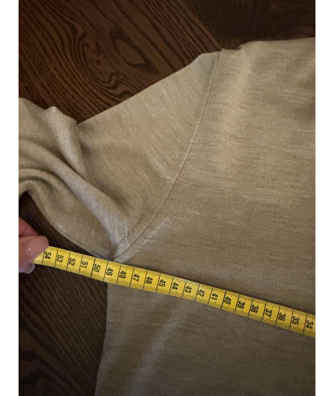 BILLIONAIRE Бежевая шерстяная водолазка, фото 5