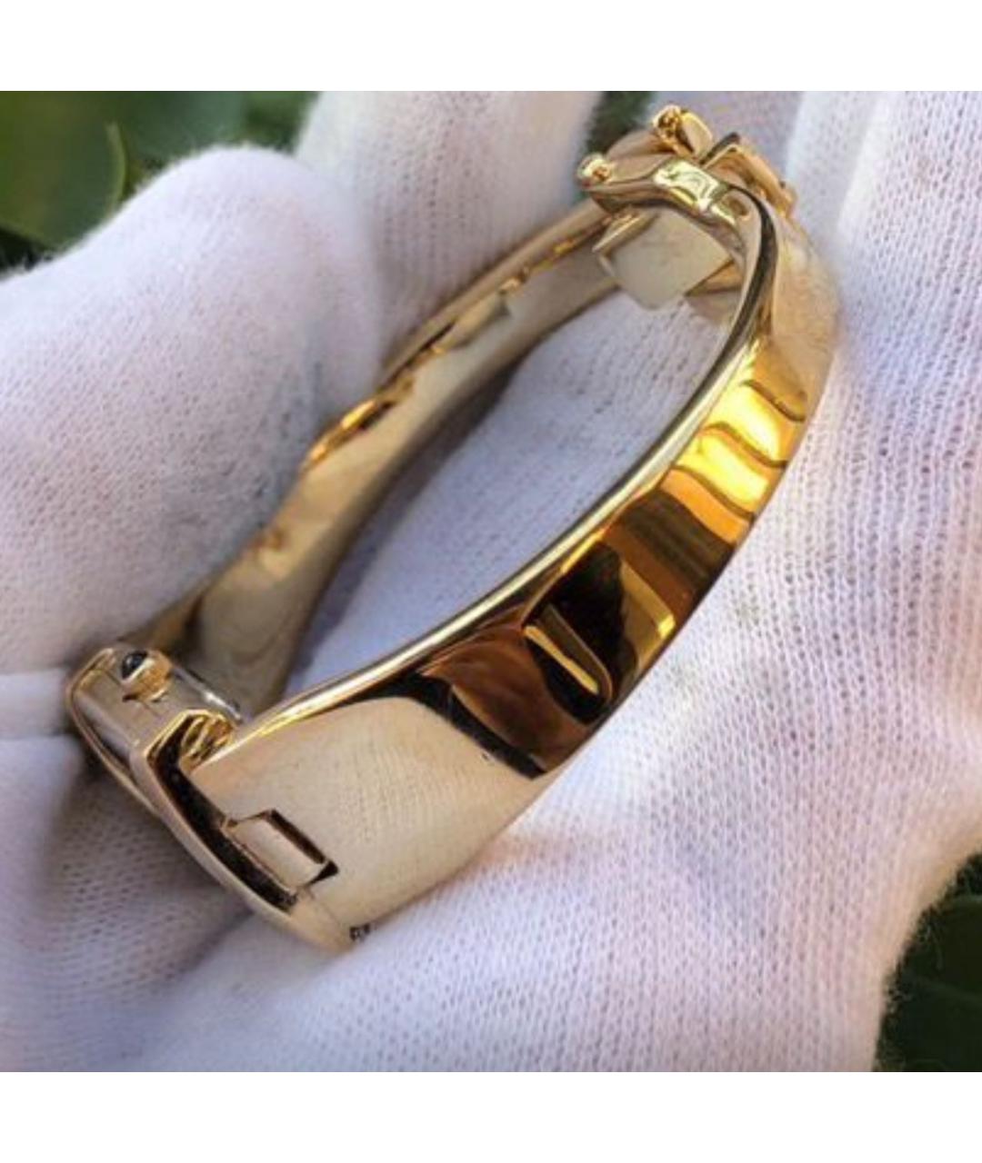 SAINT LAURENT Золотые металлические часы, фото 3