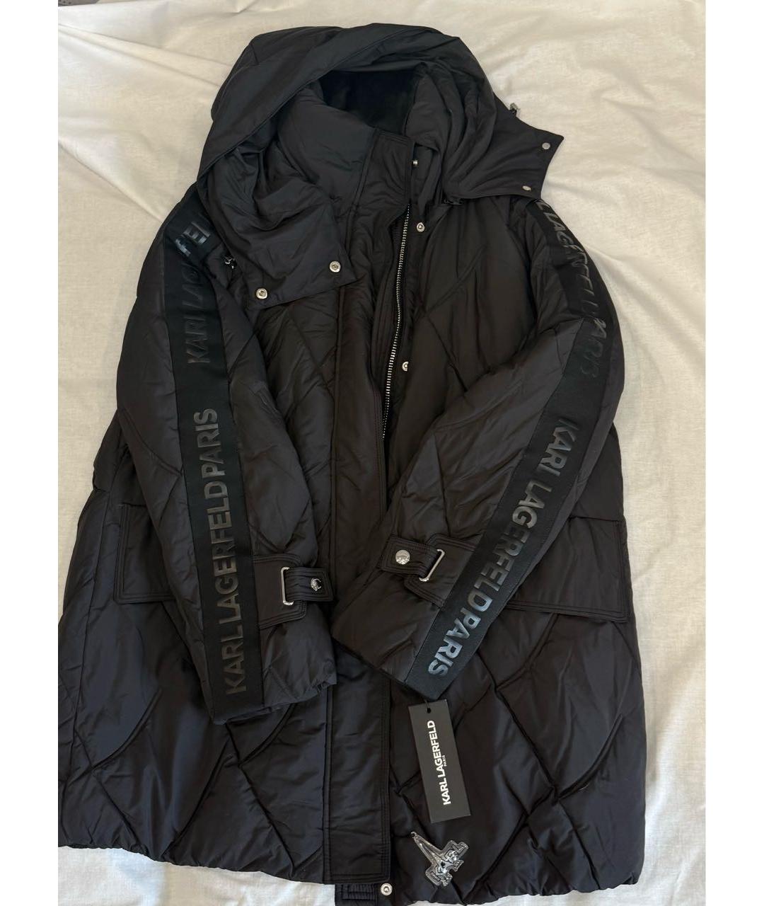 KARL LAGERFELD Черная куртка, фото 6