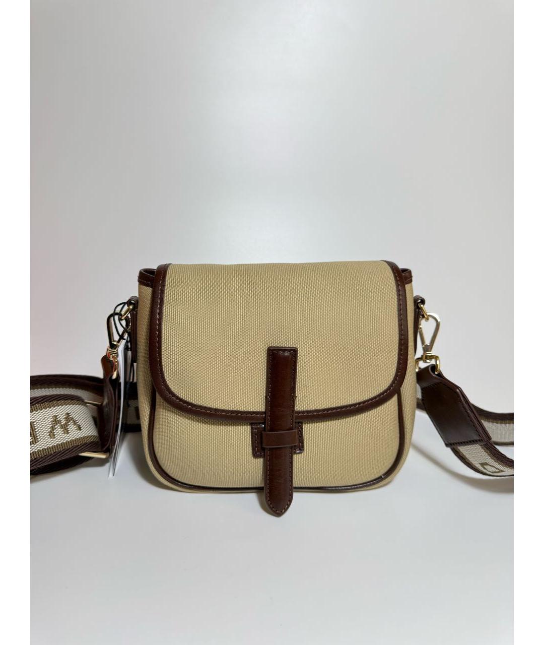 WEEKEND MAX MARA Бежевая сумка через плечо, фото 6