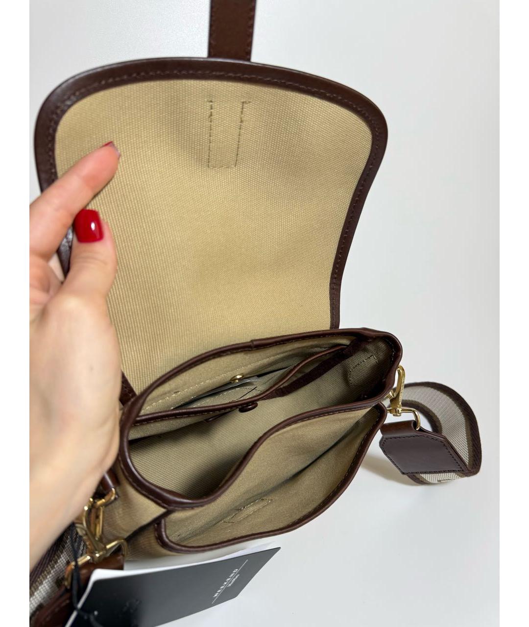 WEEKEND MAX MARA Бежевая сумка через плечо, фото 4