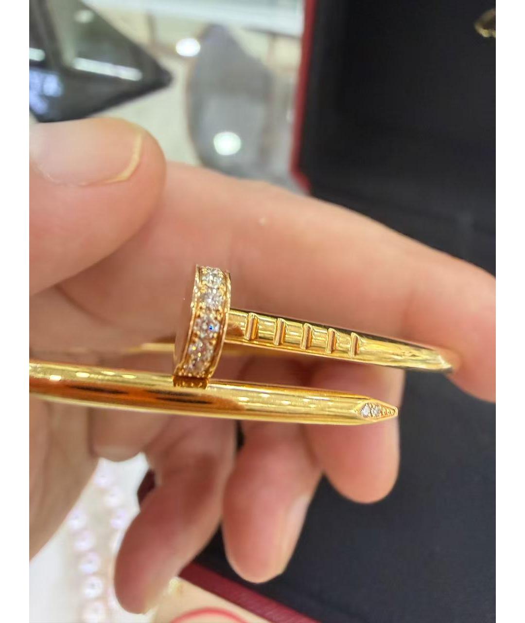 CARTIER Золотой браслет из желтого золота, фото 4