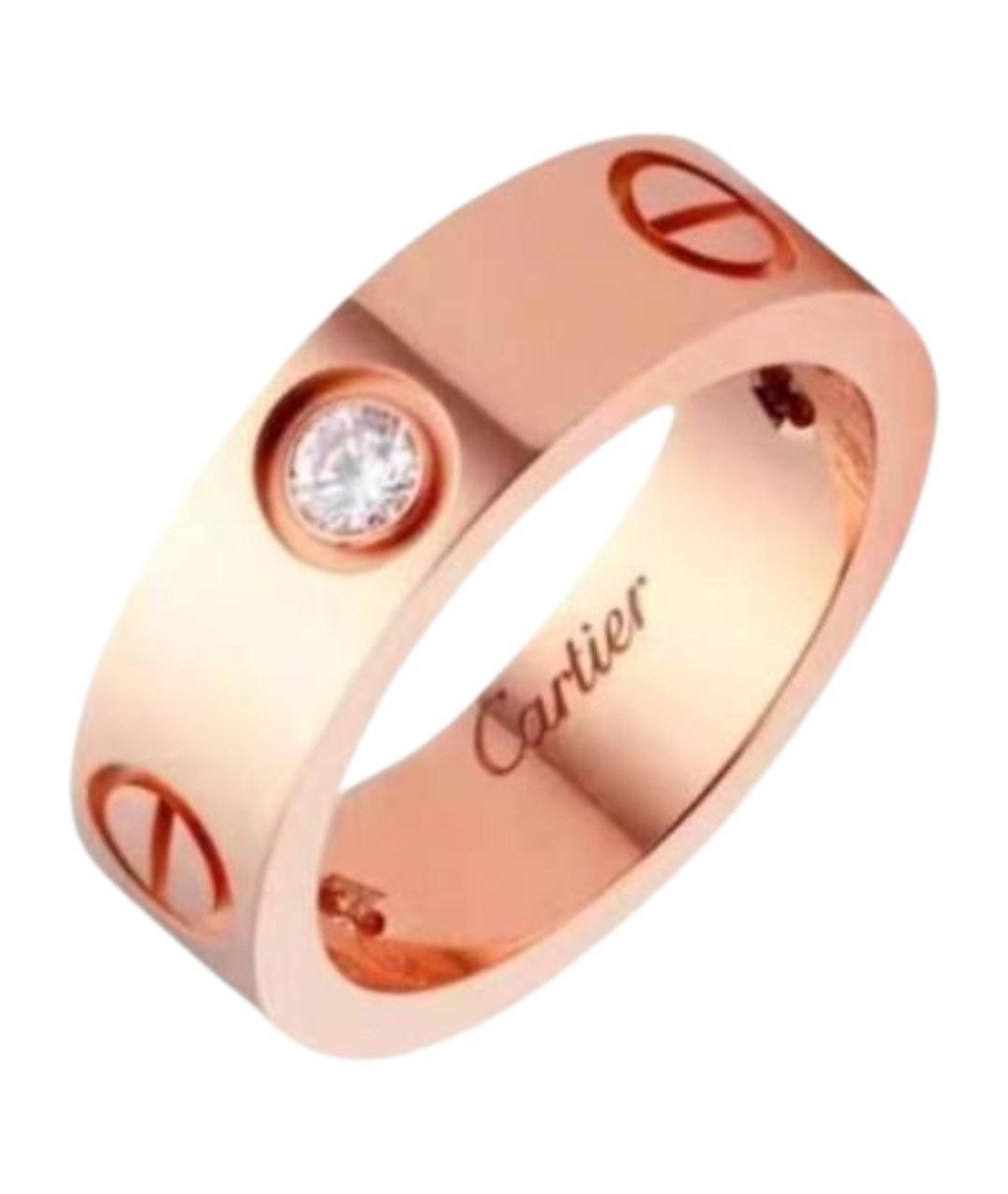CARTIER Золотое кольцо из розового золота, фото 1