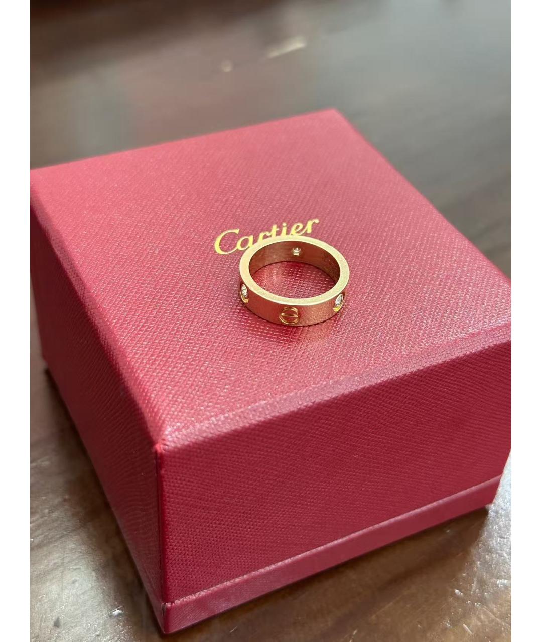 CARTIER Золотое кольцо из розового золота, фото 3