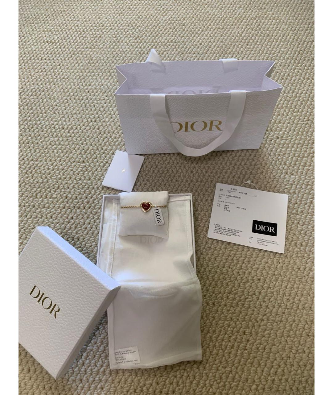 CHRISTIAN DIOR Золотой браслет, фото 2