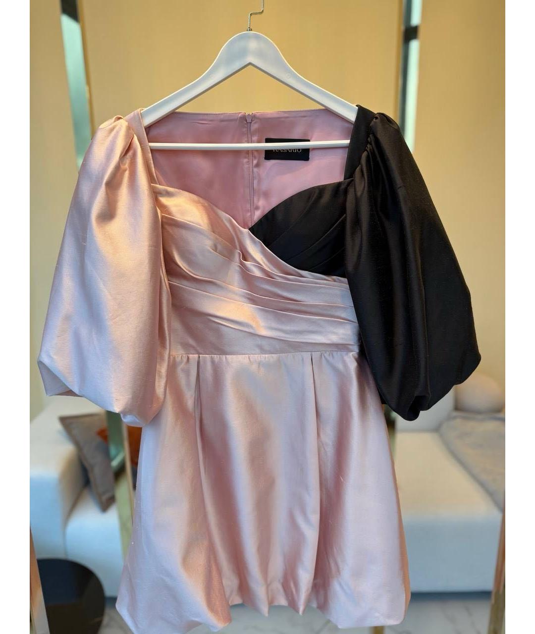 RASARIO Мульти шелковое коктейльное платье, фото 9