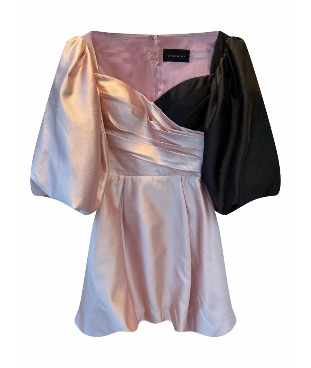 RASARIO Мульти шелковое коктейльное платье, фото 1