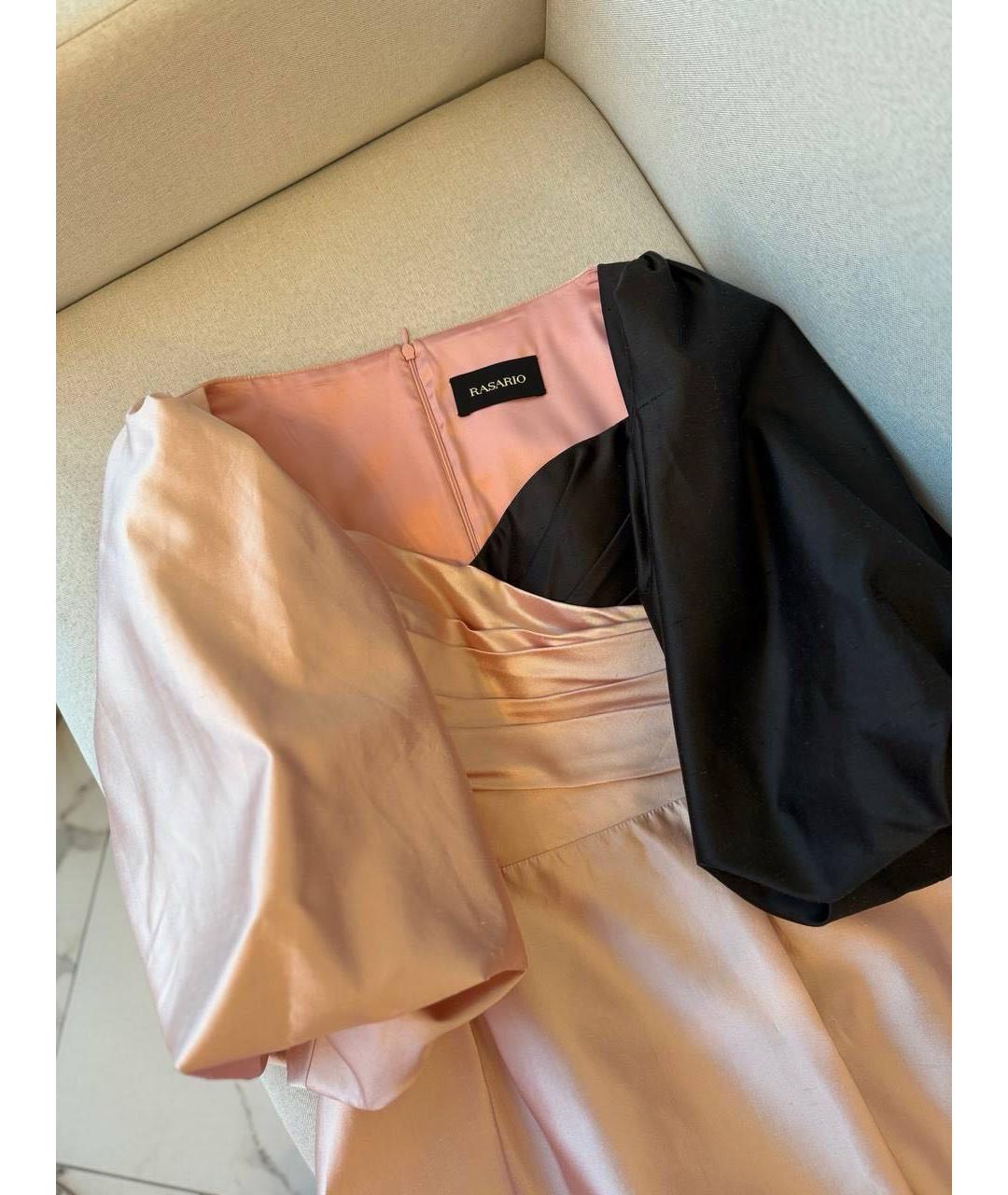 RASARIO Мульти шелковое коктейльное платье, фото 4