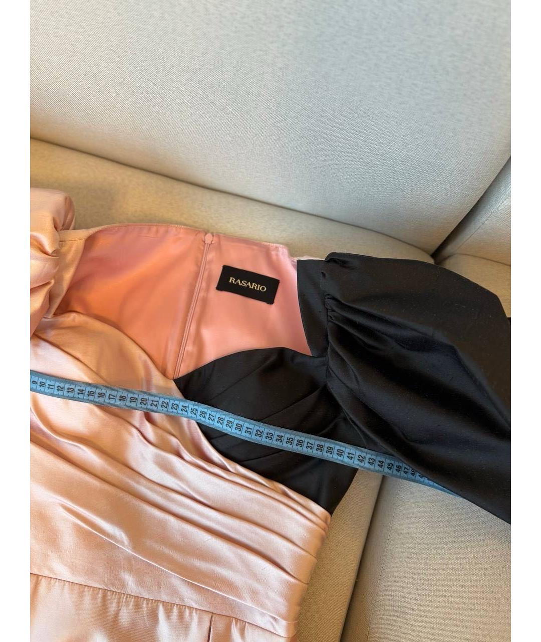 RASARIO Мульти шелковое коктейльное платье, фото 7