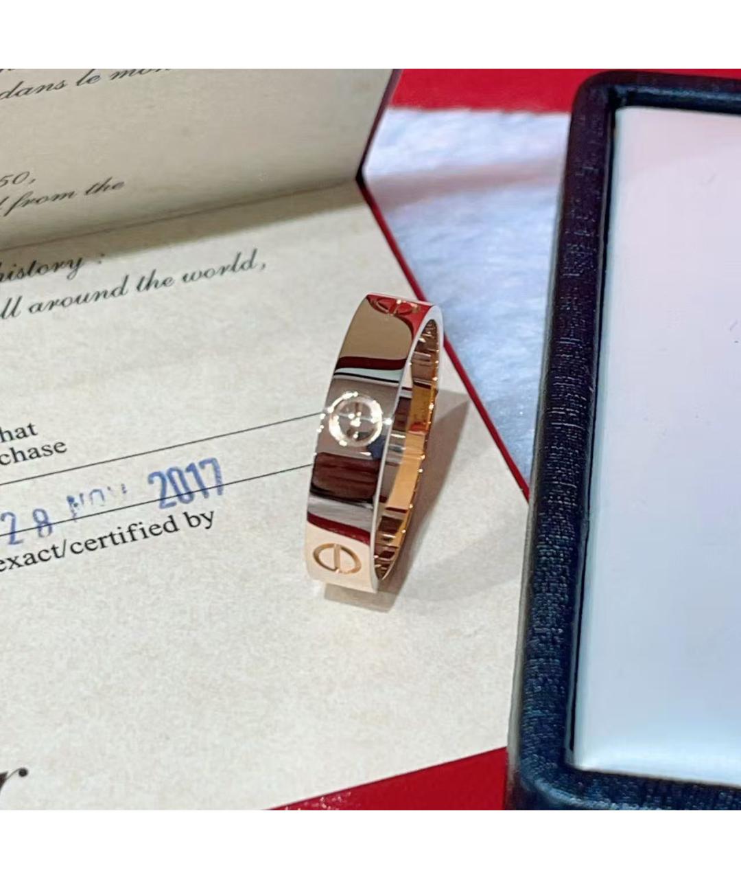 CARTIER Золотое кольцо из розового золота, фото 3