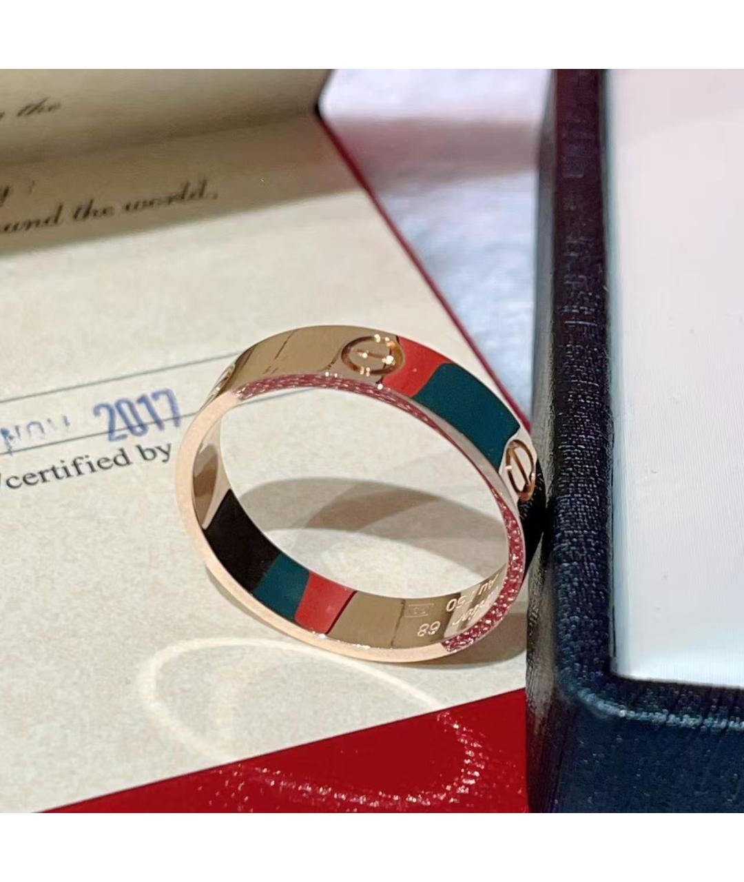 CARTIER Золотое кольцо из розового золота, фото 4