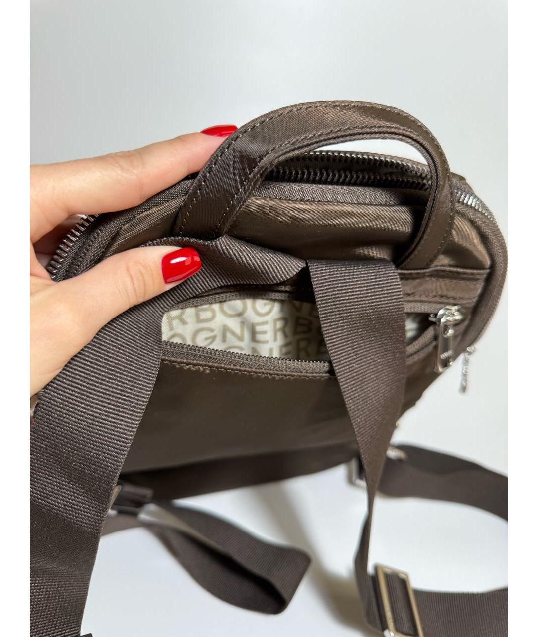BOGNER Коричневый рюкзак, фото 6