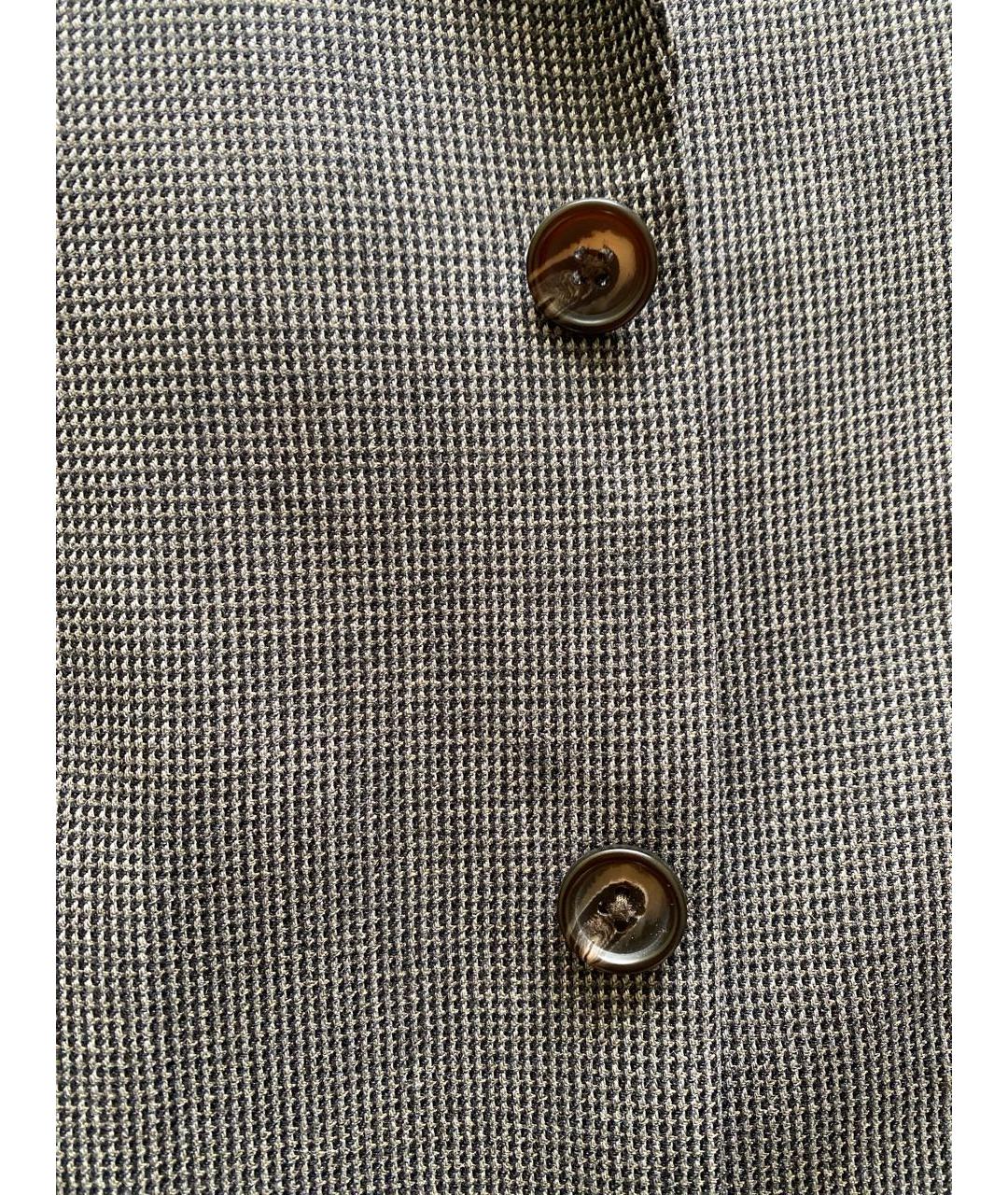 POLO RALPH LAUREN Серый шерстяной пиджак, фото 3