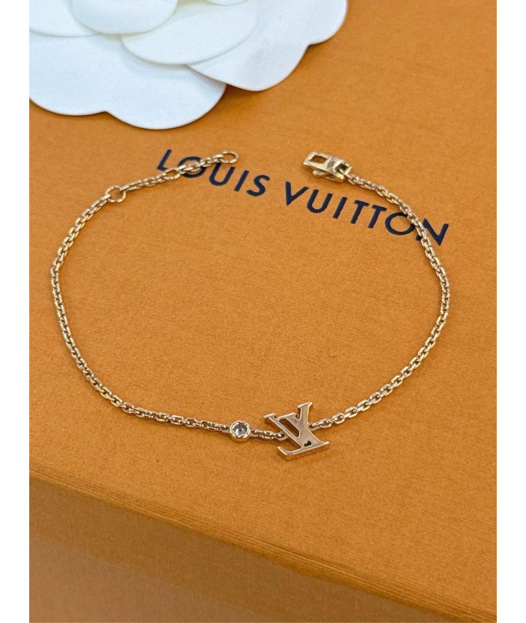 LOUIS VUITTON Золотой браслет из желтого золота, фото 8