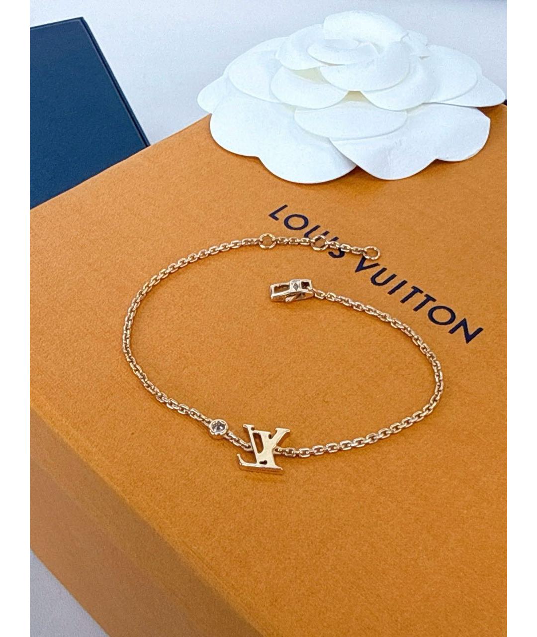 LOUIS VUITTON Золотой браслет из желтого золота, фото 5