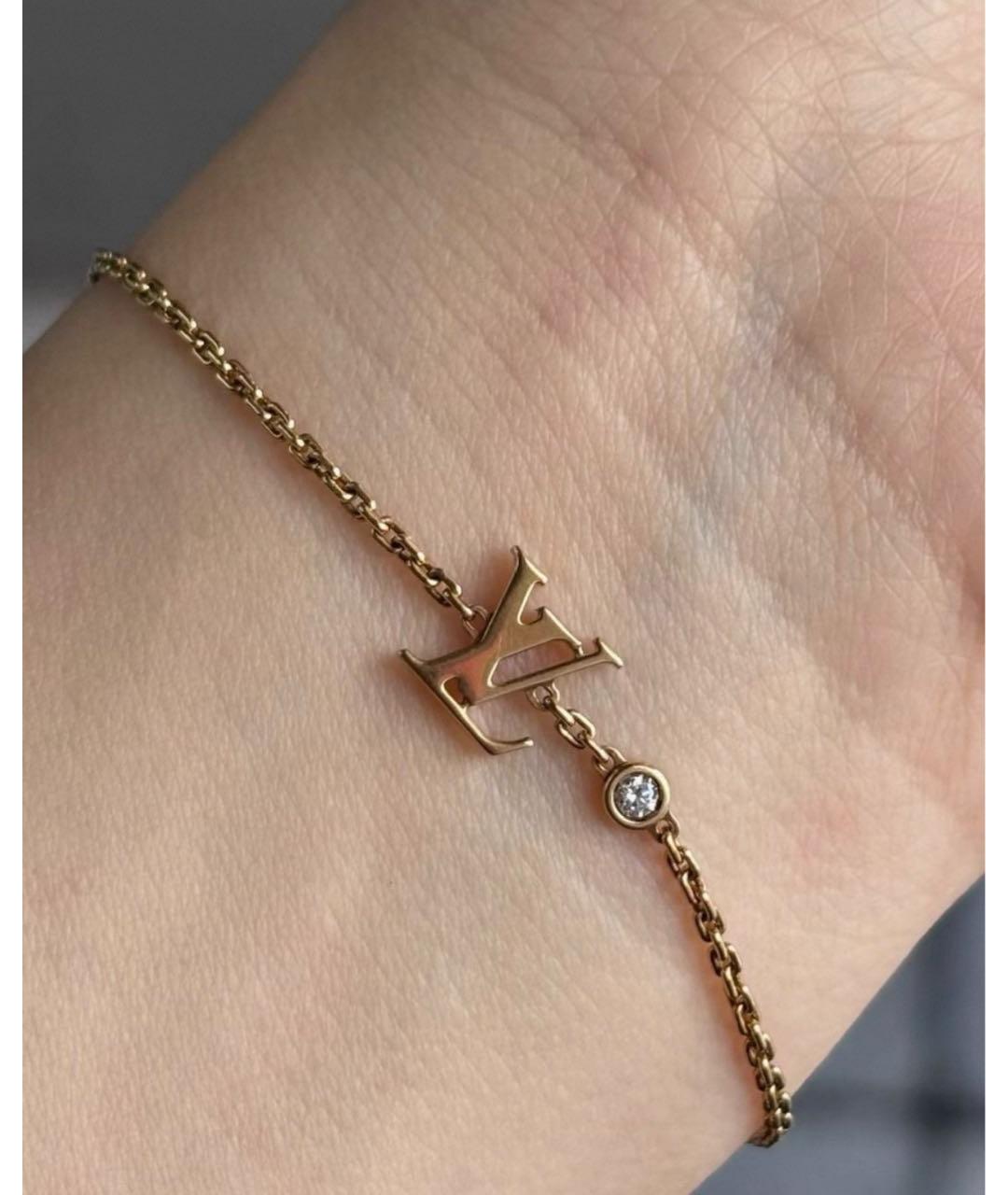 LOUIS VUITTON Золотой браслет из желтого золота, фото 7