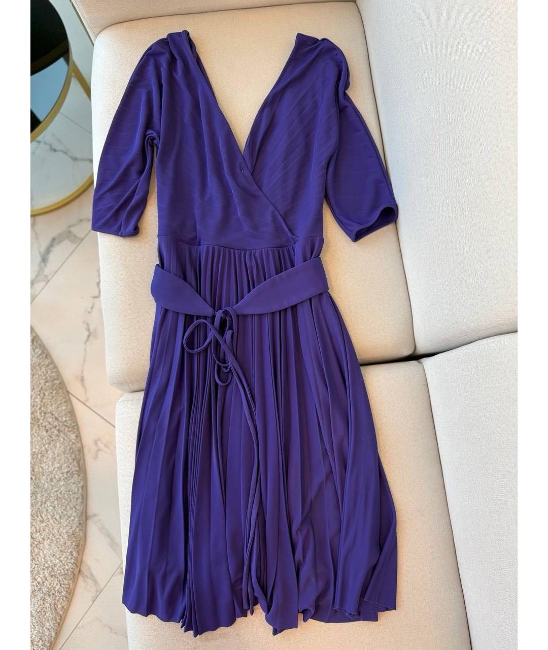 BCBG MAXAZRIA Синее платье, фото 9