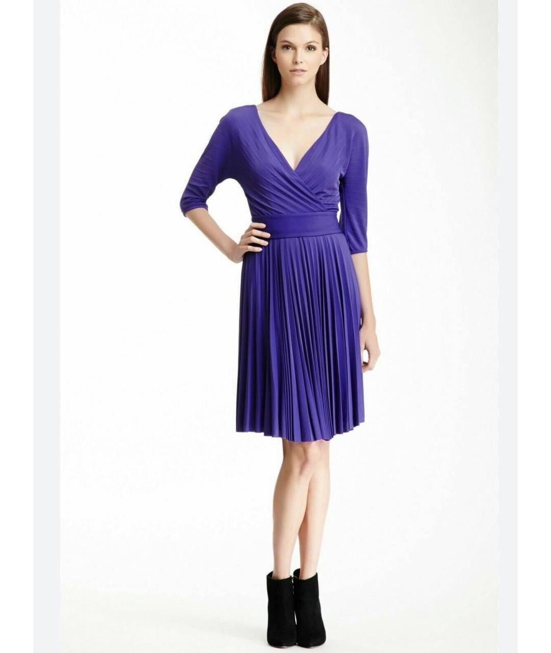 BCBG MAXAZRIA Синее платье, фото 8