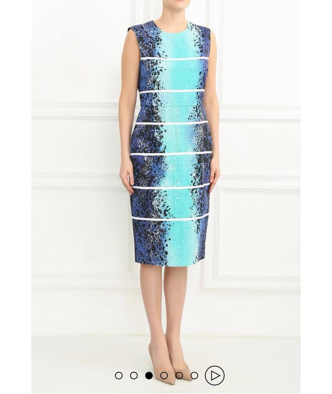 MAX MARA Мульти хлопковое платье, фото 7