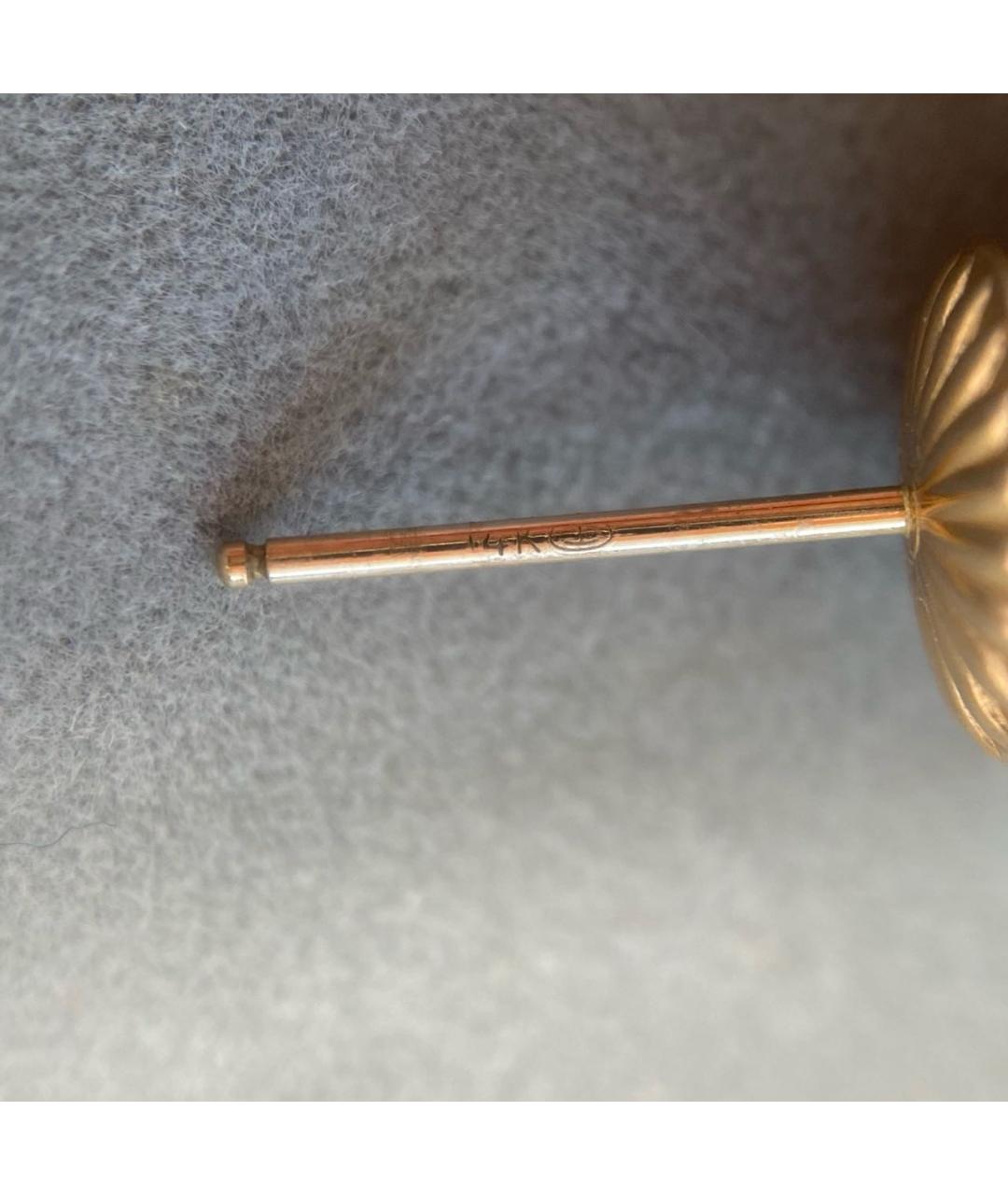 CHRISTIAN DIOR Золотые серьги, фото 4