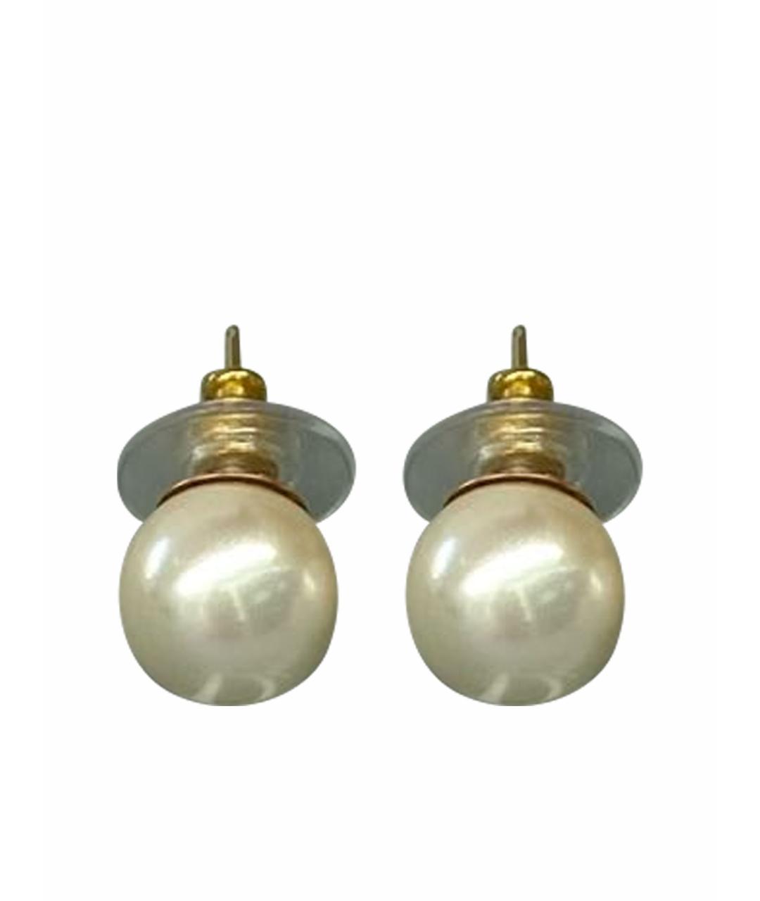 CHRISTIAN DIOR Золотые серьги, фото 1