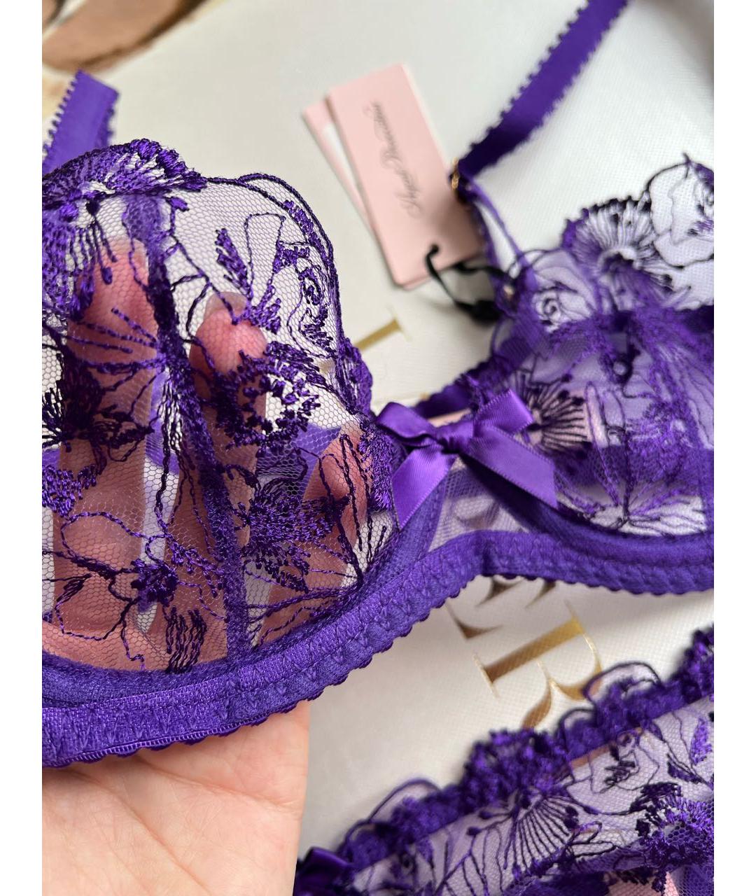 AGENT PROVOCATEUR Фиолетовый бюстгалтеры, фото 7