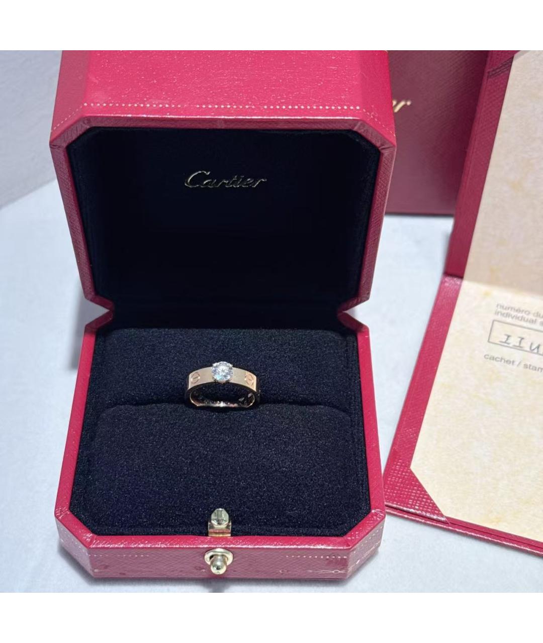 CARTIER Золотое кольцо из розового золота, фото 2