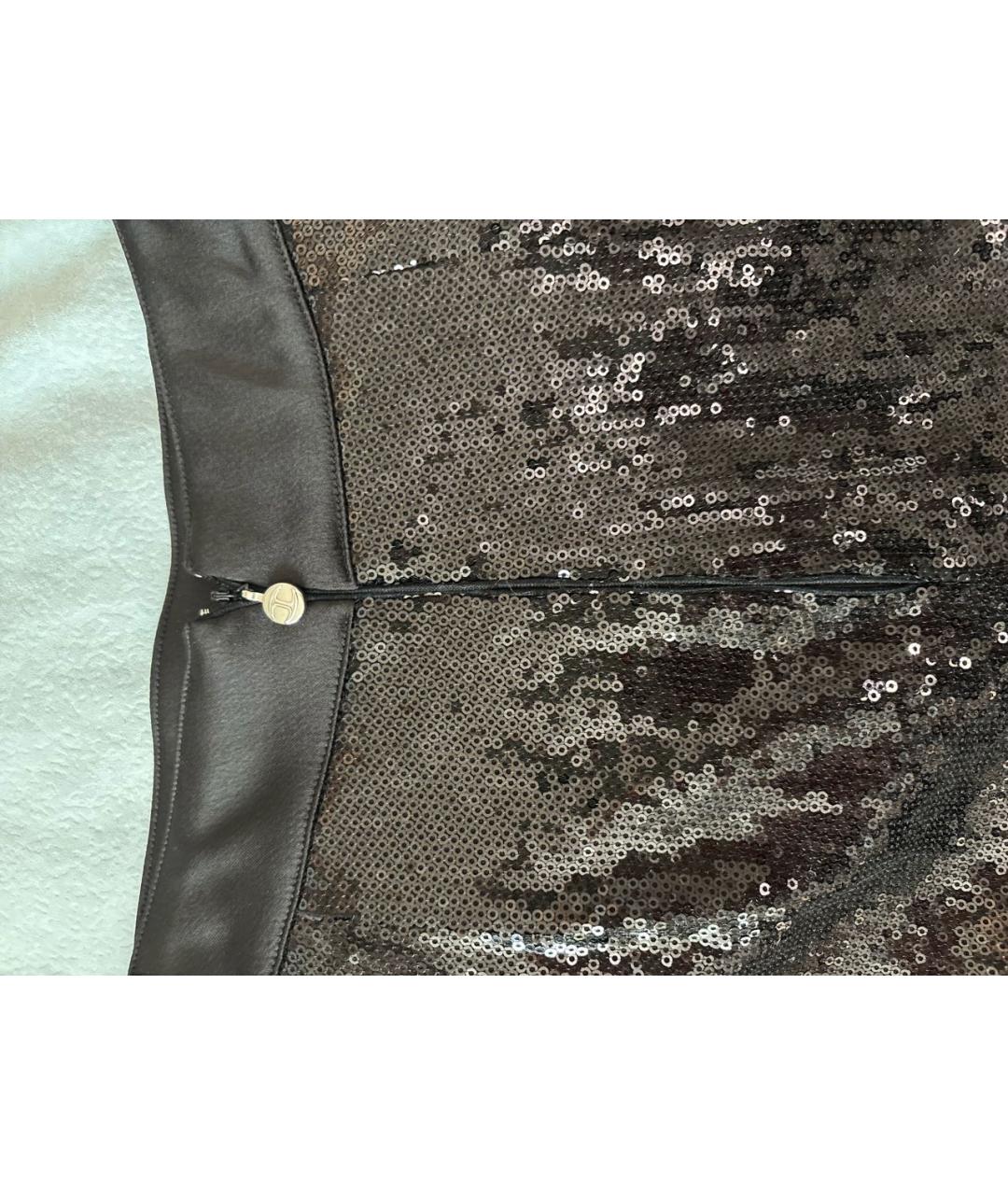 JUST CAVALLI Черные вискозные брюки узкие, фото 6