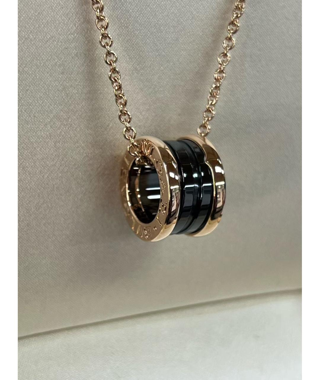 BVLGARI Золотое колье из розового золота, фото 2