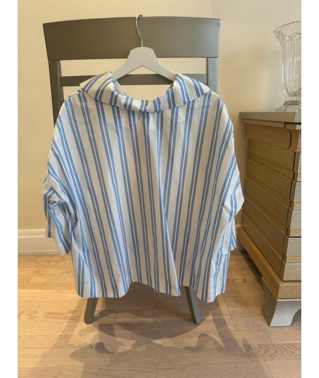 BALENCIAGA Белая хлопковая рубашка, фото 2