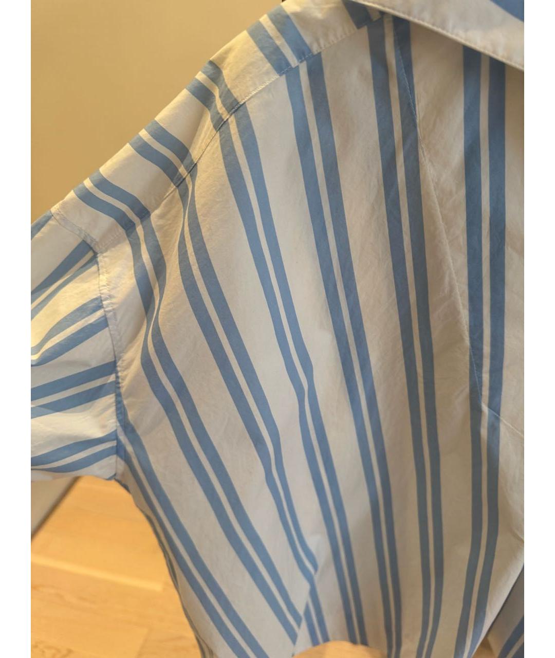 BALENCIAGA Белая хлопковая рубашка, фото 4