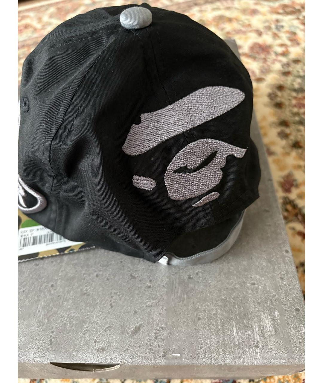 BAPE Черная хлопковая кепка/бейсболка, фото 3