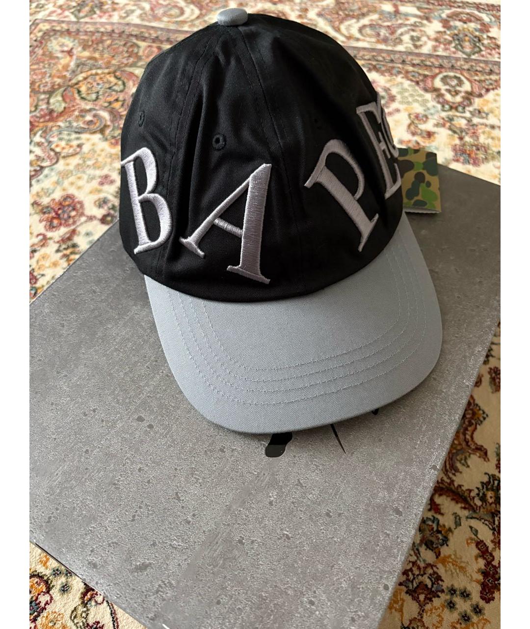 BAPE Черная хлопковая кепка/бейсболка, фото 2