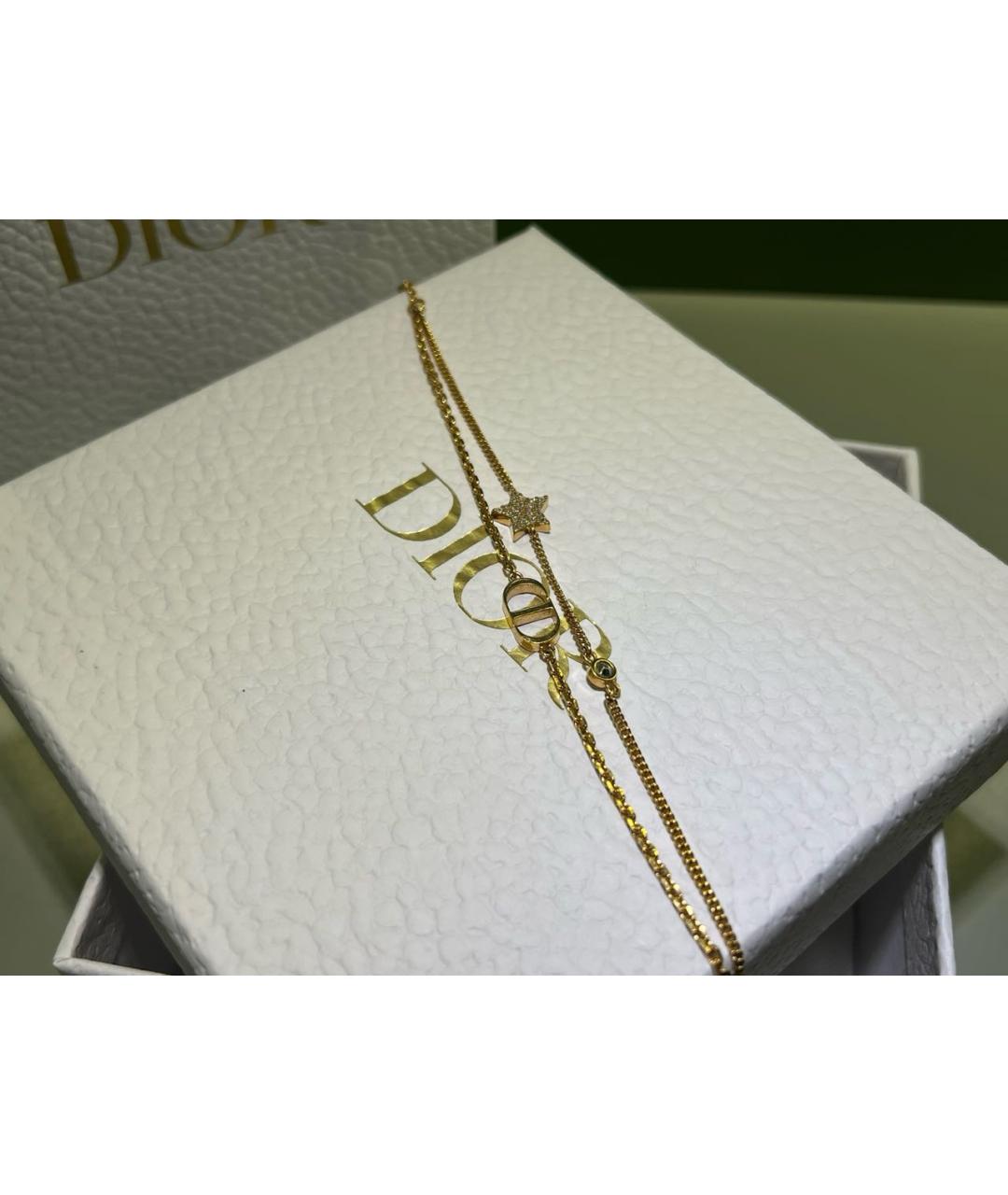 CHRISTIAN DIOR Золотой браслет, фото 7