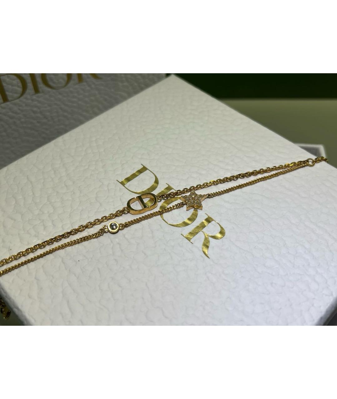 CHRISTIAN DIOR Золотой браслет, фото 5