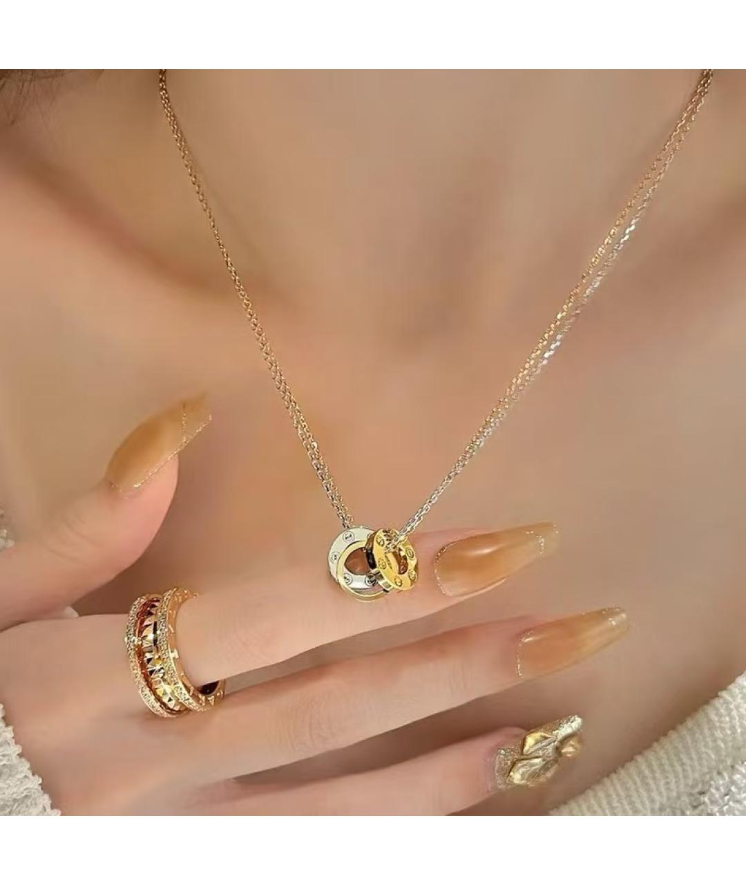 CARTIER Мульти колье из желтого золота, фото 6