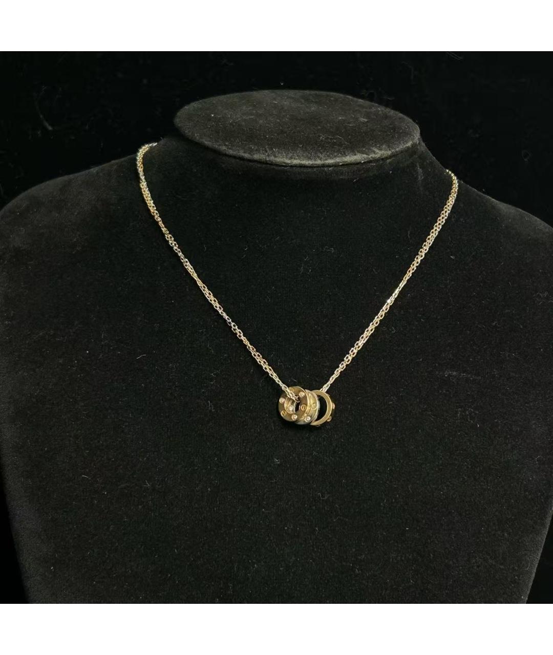 CARTIER Мульти колье из желтого золота, фото 5