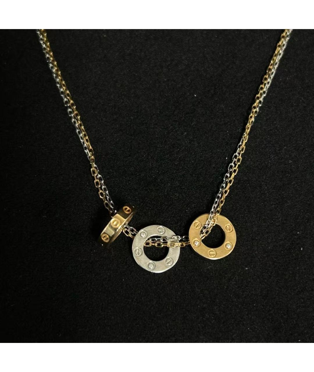 CARTIER Мульти колье из желтого золота, фото 7