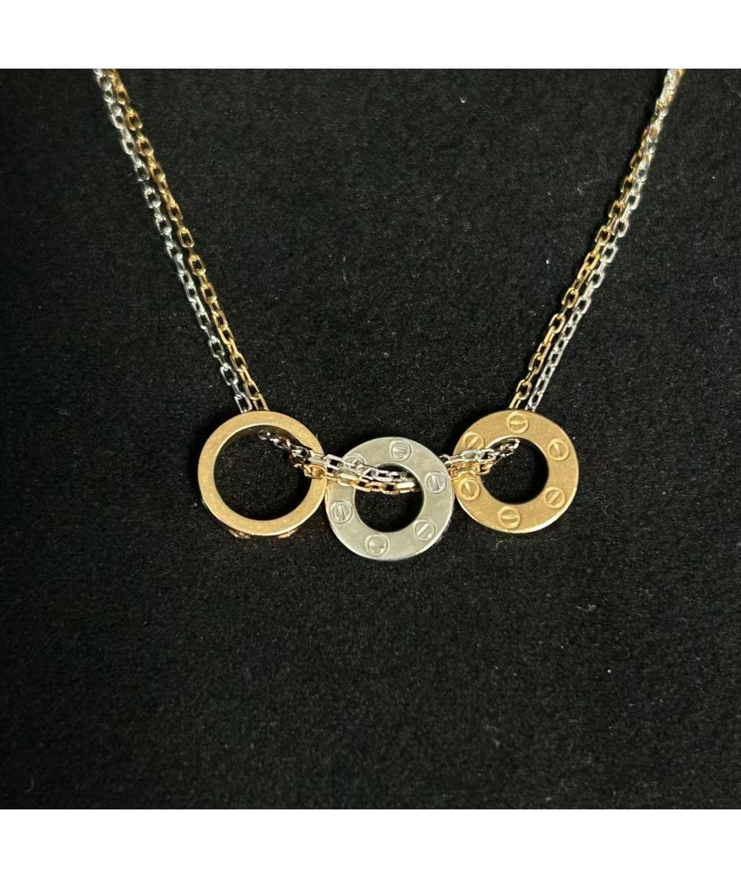 CARTIER Мульти колье из желтого золота, фото 3