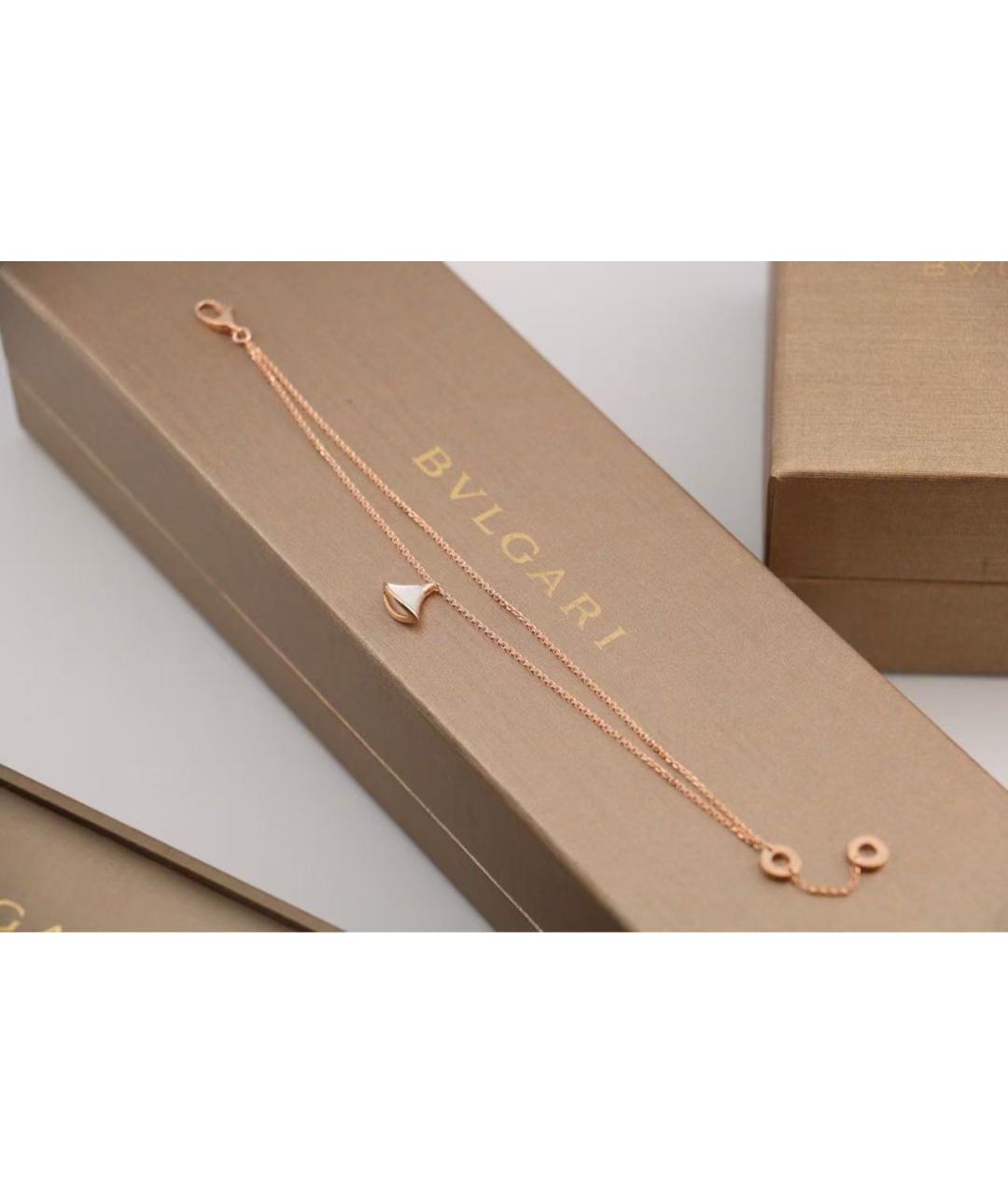 BVLGARI Золотой браслет из розового золота, фото 3