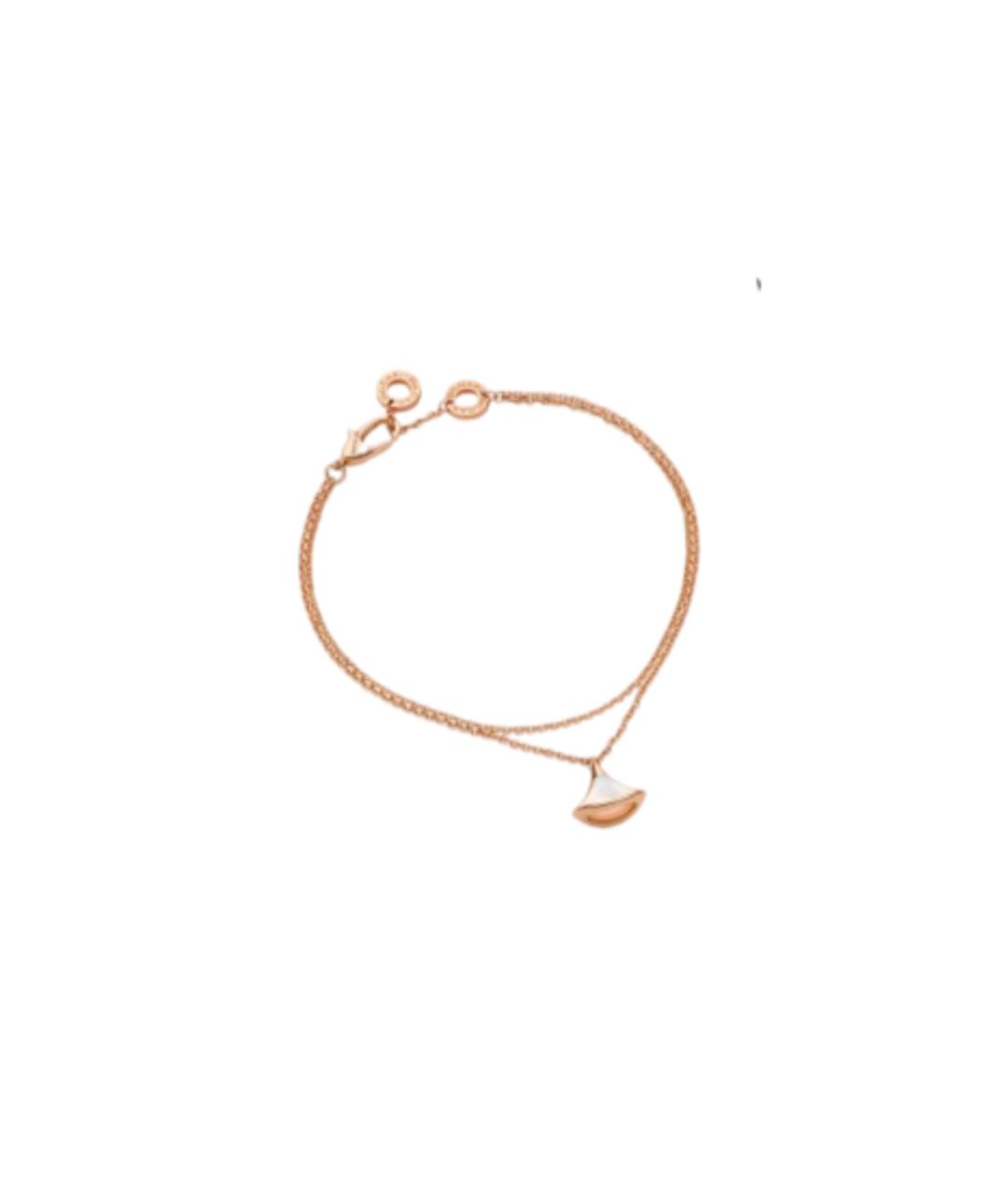 BVLGARI Золотой браслет из розового золота, фото 6