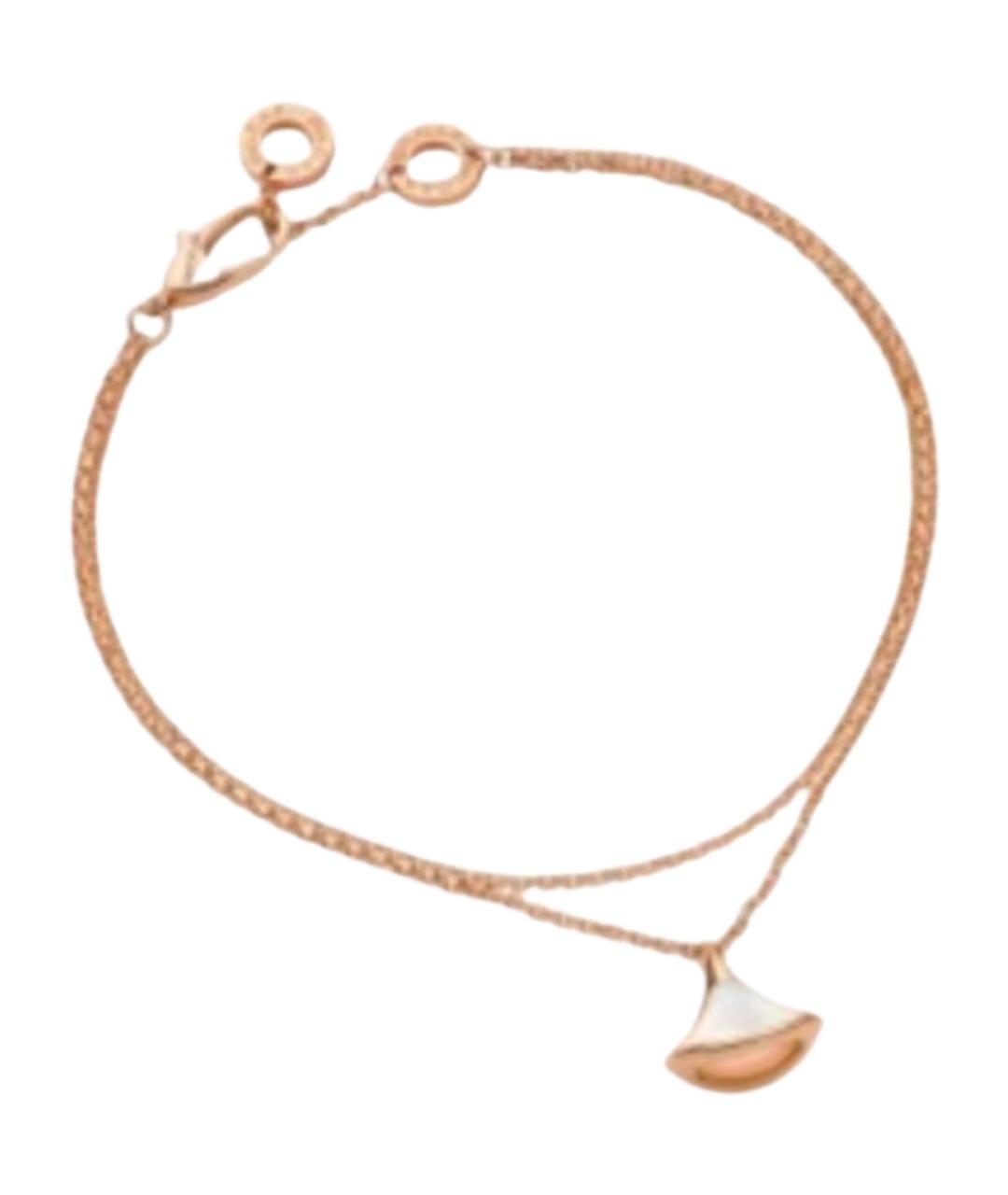 BVLGARI Золотой браслет из розового золота, фото 1