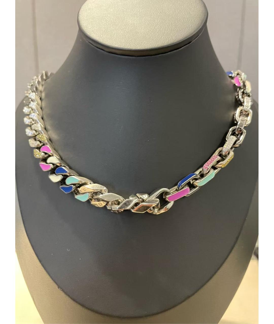 LOUIS VUITTON Мульти металлическое колье, фото 4