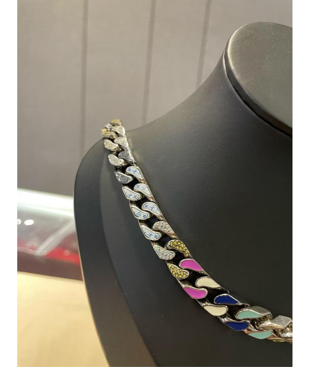 LOUIS VUITTON Мульти металлическое колье, фото 3